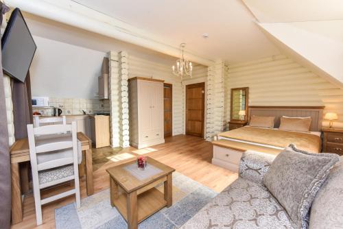 TV a/nebo společenská místnost v ubytování D&A Baltic Beach Villa