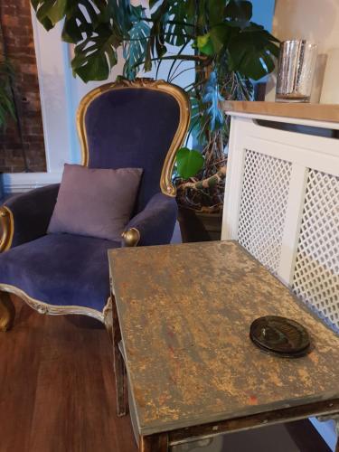 Ein Sitzbereich in der Unterkunft Orles Barn Guest House