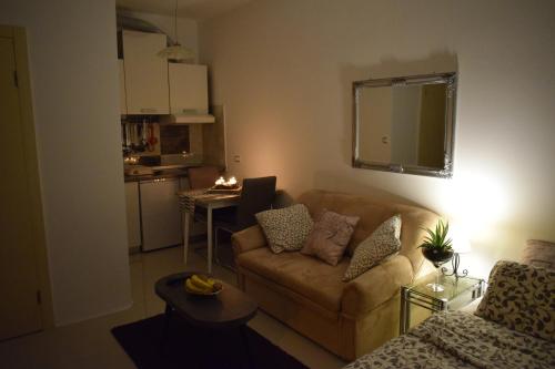 Kuchyň nebo kuchyňský kout v ubytování Studio-apartman Relax