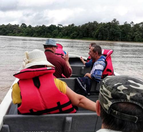 Permandangan sungai dekat dengan lodge