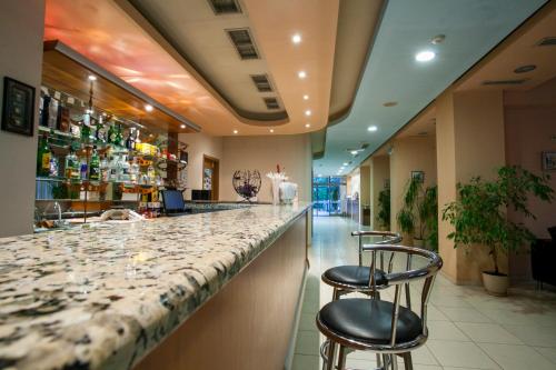 Lounge atau bar di Hotel Intelcoop