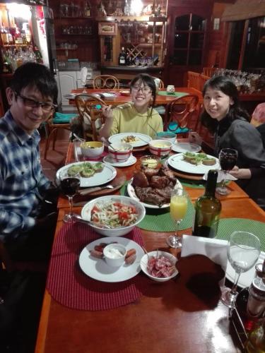 Comida en el lodge o alrededores