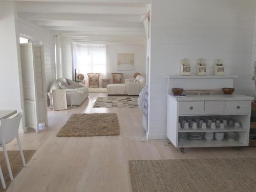 Posezení v ubytování Pearl Bay Beach Home