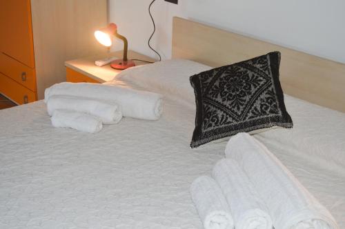 Postel nebo postele na pokoji v ubytování Il Sogno di una Stella