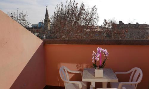 Un balcón o terraza de Hotel Antares