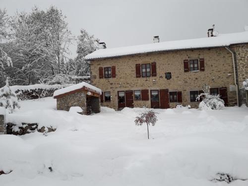 Chambre d'hôte la Fessille B&B v zimě