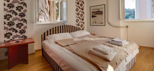 Voodi või voodid majutusasutuse Villa Mozart toas