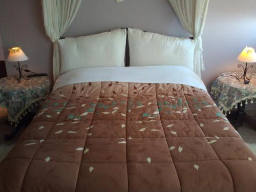 Katil atau katil-katil dalam bilik di Guesthouse Kalosorisma