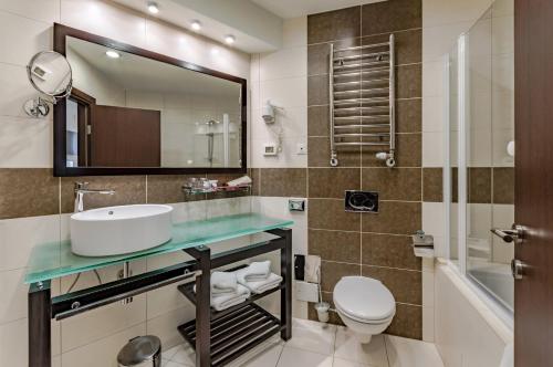Kúpeľňa v ubytovaní Hotel Diplomat
