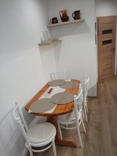 Kuchyň nebo kuchyňský kout v ubytování Apartmán Polianka