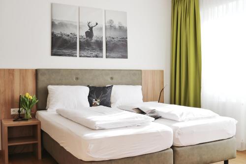 Seelos - Alpine Easy Stay - Bed & Breakfastにあるベッド