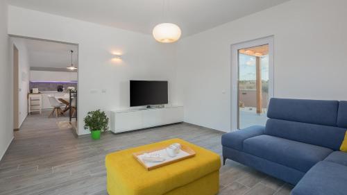 Villa Diomedes with the sea view and the pool