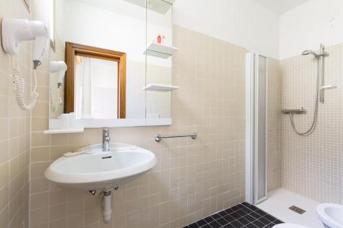 Ένα μπάνιο στο Hotel Cavallino Bianco