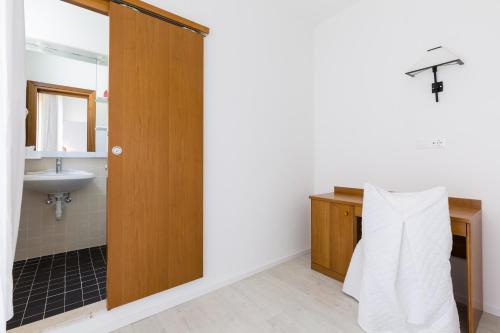 Ένα μπάνιο στο Hotel Cavallino Bianco