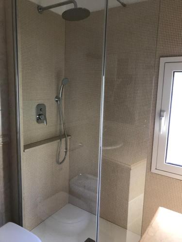 A bathroom at Nice House Near Park and Sea