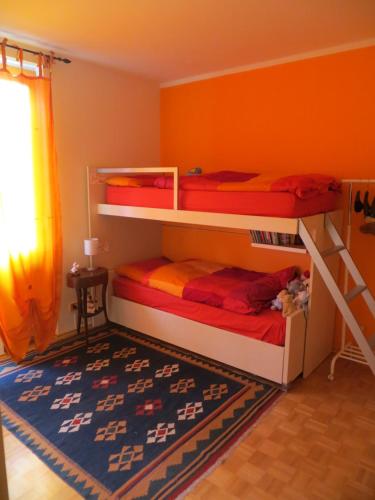 Кровать или кровати в номере Casa Mia