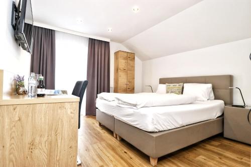 Seelos - Alpine Easy Stay - Bed & Breakfastにあるベッド