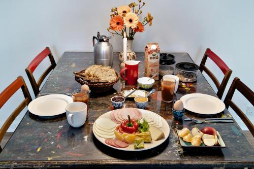Comida en el bed and breakfast o alrededores