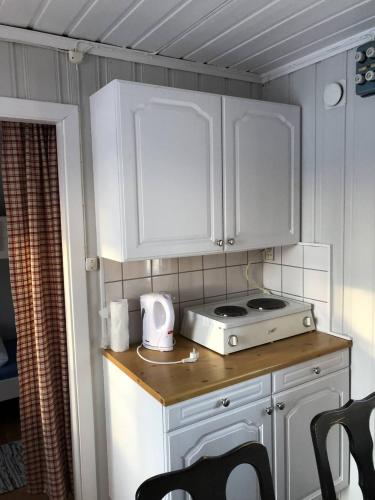Dapur atau dapur kecil di Haglebu Turistheim