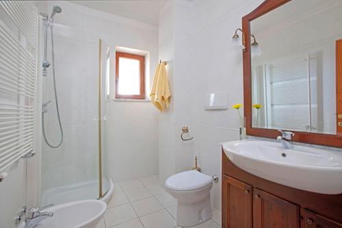 Koupelna v ubytování Villa Aurata in Ližnjan (Haus für 8-9 Personen)