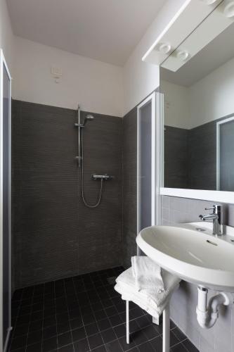 Ένα μπάνιο στο Hotel Cavallino Bianco