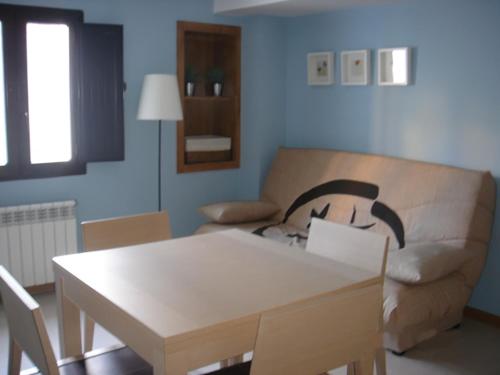 A seating area at Apartamentos San Cristobal