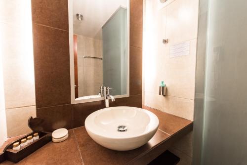 Phòng tắm tại Hotel Boutique Villa Elisa