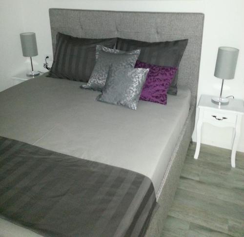 Ένα ή περισσότερα κρεβάτια σε δωμάτιο στο Penthouse Filka