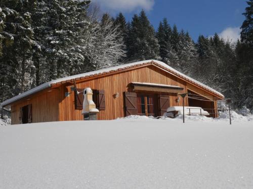 Το Chalet au bord du lac de Longemer τον χειμώνα
