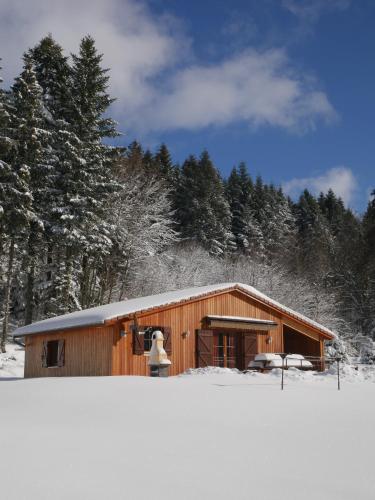 Το Chalet au bord du lac de Longemer τον χειμώνα