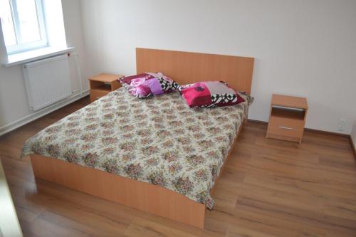 Кровать или кровати в номере Гостевой дом Апарт-Руза