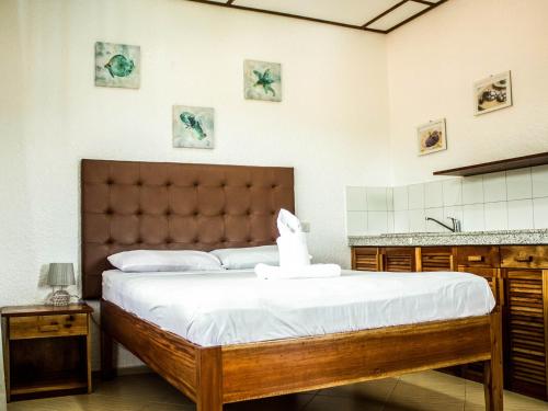 Sunville Hotel and Restaurantにあるベッド