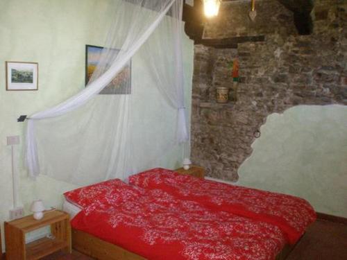Postel nebo postele na pokoji v ubytování Ferienhaus mit Pool bis 20 Personen Casa vacanze con piscina fino a 20 persone