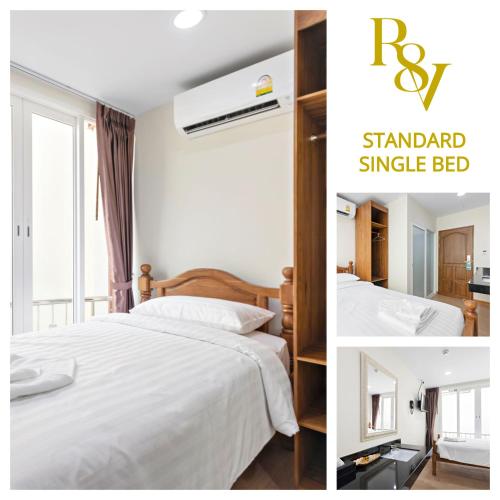Ένα ή περισσότερα κρεβάτια σε δωμάτιο στο Royale 8 Ville Guest House