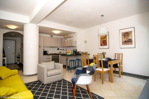 Køkken eller tekøkken på Casa Piaggia