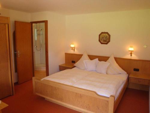 Postel nebo postele na pokoji v ubytování Haus Schöll