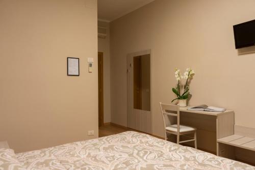 TV a/nebo společenská místnost v ubytování Hotel Cecco