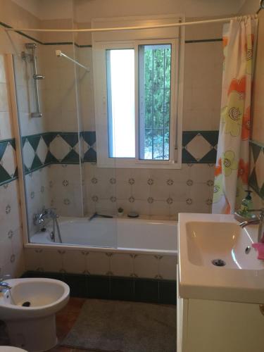 Kúpeľňa v ubytovaní villa casa las fresas