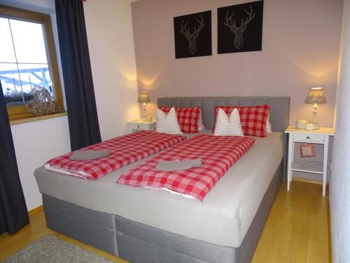 Posteľ alebo postele v izbe v ubytovaní Anna's Appartement