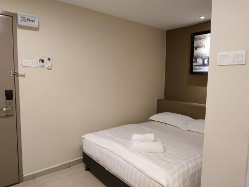 Katil atau katil-katil dalam bilik di M Design Hotel @ Bangi 7