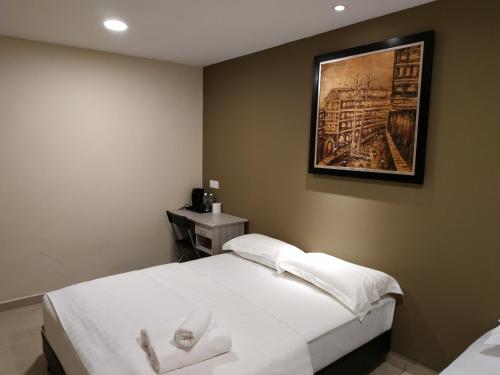 Katil atau katil-katil dalam bilik di M Design Hotel @ Bangi 7