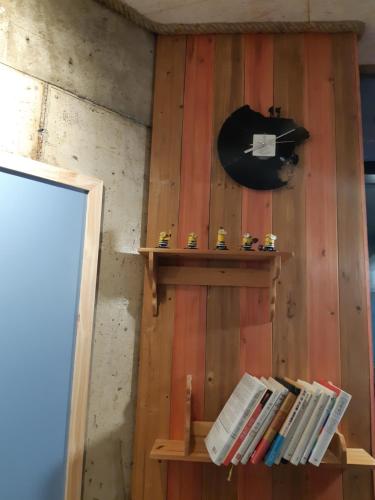 Die Bibliothek im Ferienhaus