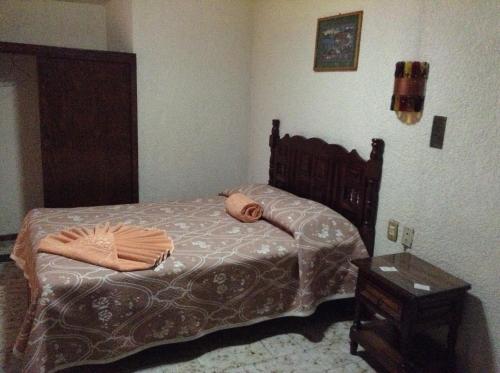Hotel Atilanosにあるベッド