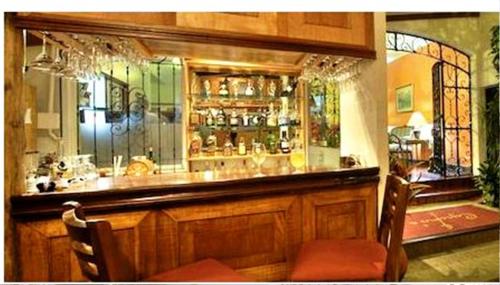 Ο χώρος του lounge ή του μπαρ στο La Bergerac Boutique Hotel