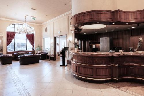
The lobby or reception area at Hotel Monopol - Central Station
