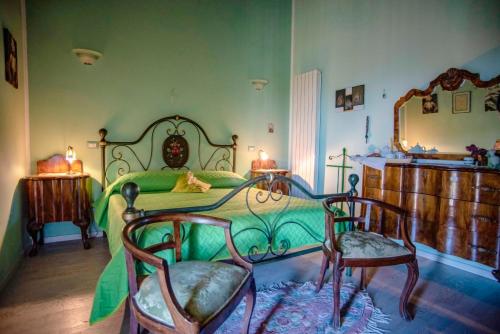 Krevet ili kreveti u jedinici u okviru objekta Villa Farfalla Bianca
