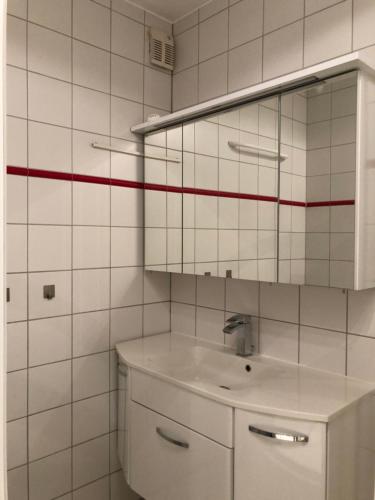 Ferienwohnung Zur Trolle tesisinde bir banyo