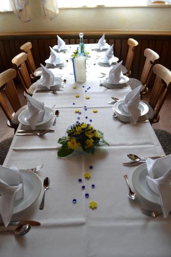 Restaurace v ubytování Landgasthof Hock