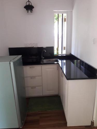 Η κουζίνα ή μικρή κουζίνα στο Hostel Residence Bentota