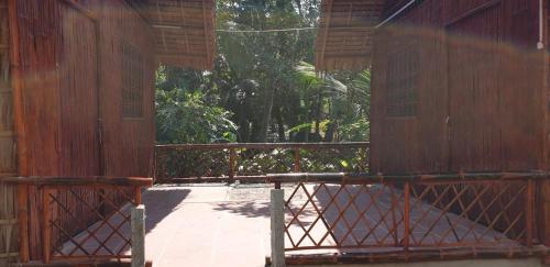 Balkoni atau teres di Chau Doc Homestay